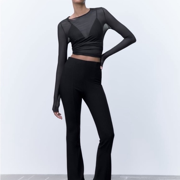 Zara Ribbed Leggings - Picture 6 of 14